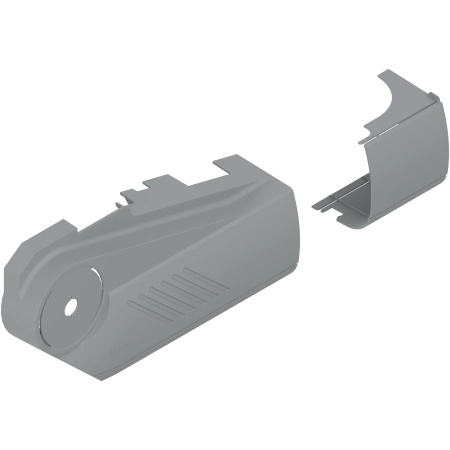 Capac acoperire striat AVENTOS HS, stanga, gri deschis, pentru SERVO-DRIVE 21S8001