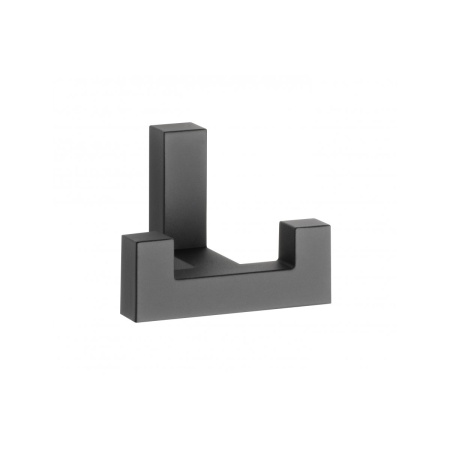 Cuier metalic K 2202, dublu, negru