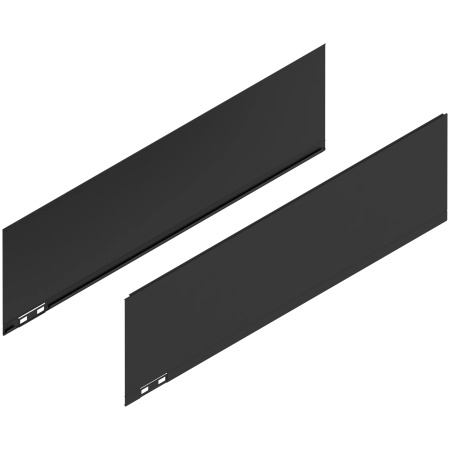 Element decorativ dr+stg LEGRABOX C (177 mm) L=600mm negru-carbon mat
