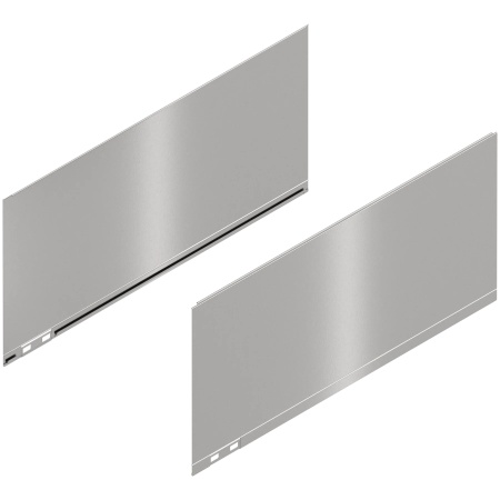 Element decorativ dr+stg LEGRABOX F (241 mm) L=500mm inox periat-lacuit