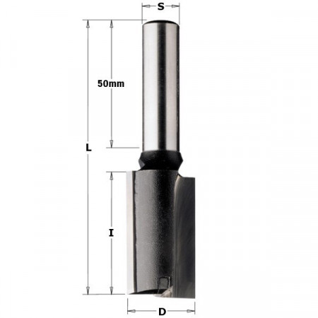 Freza cu coada 12mm D=20, l=35, L=90mm