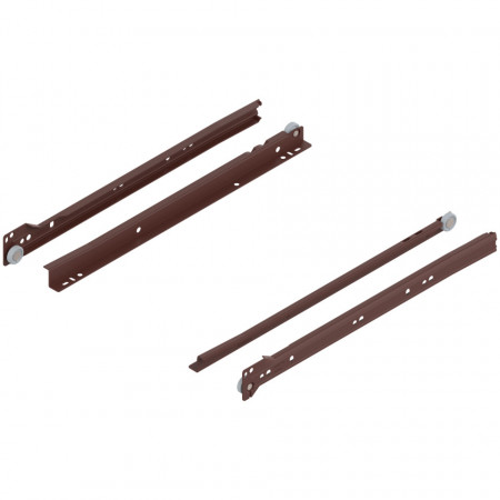 Glisiera cu role 350 mm - maro - BLUM /230M3500 RS MP B