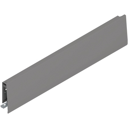 Laterala sertar MERIVOBOX M 450mm, dreapta gri indiu mat, (91mm)
