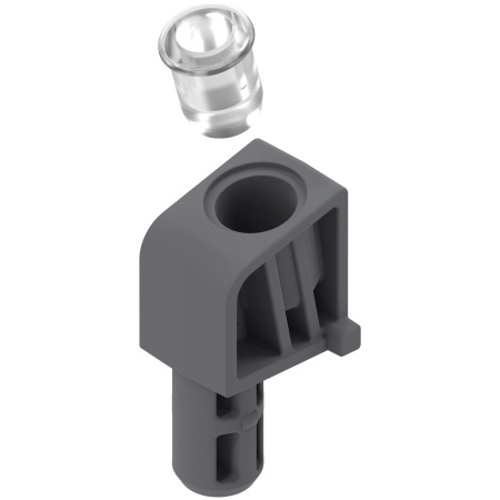 Limitator unghi de deschidere pt AVENTOS HL, max. 124 grade, gri inchis R7037