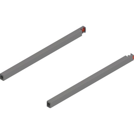 Lonjeron sertar MERIVOBOX 350mm, dr+stg, gri indiu mat