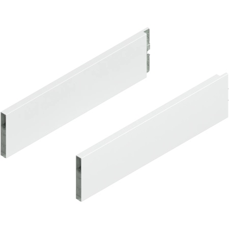 MERIVOBOX BOXCAP, NL=400mm, dreapta+stanga, Inaltime E, alb-matase mat