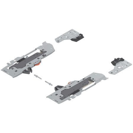 Set TIP-ON Blumotion pt TANDEMBOX tip S0, NL=270-300 dr/stg 0-10kg, alb
