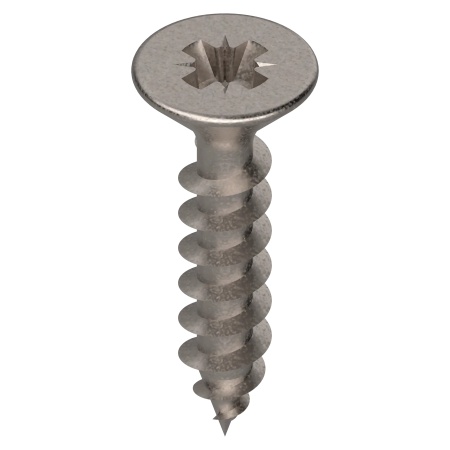 Surub pt lemn cap inecat 3,50x13,1mm Nichelat