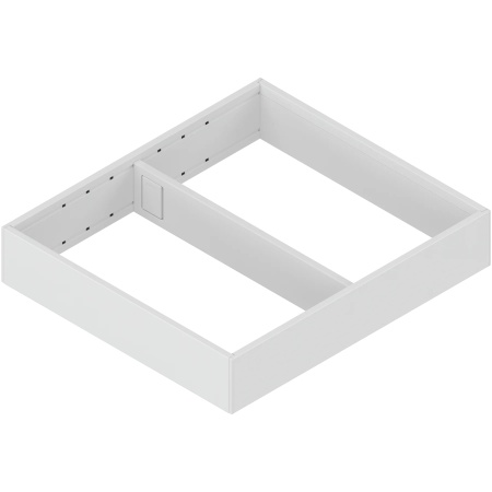 AMBIA-LINE Rama, pt LEGRABOX/MERIVOBOX Sertar, Otel, NL=300 mm, Latime=242 mm, alb-matase mat