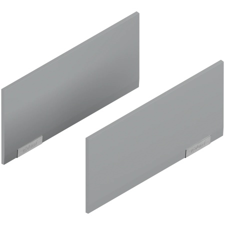 Capac acoperire mecanism ridicare AVENTOS HKi, set dreapta+stanga, gri deschis/inox
