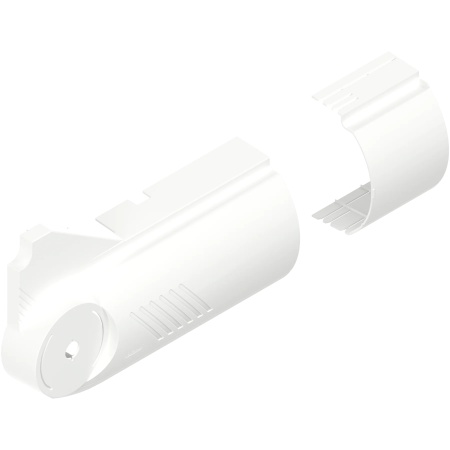 Capac acoperire pentru AVENTOS HL, stanga, striat, pentru SERVO-DRIVE, alb sidefat, 21L8001 ABD L V5SEIW