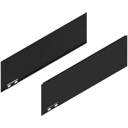 Element decorativ dr+stg LEGRABOX K (128.5 mm) L=400mm negru carbon cu aspect carbon