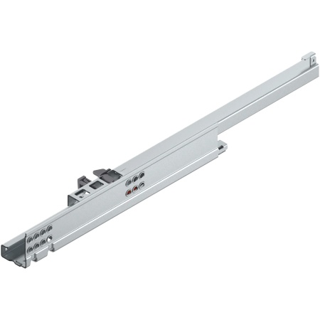Glisiera TANDEM 11-16mm, extensie partiala, 30kg, cu TIP-ON, NL=435mm, dreapta, cu stift fixare, zincat