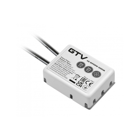Intrerupator led invizibil, on/off, montare sub blat max 40mm, 12V/24V, max 50WW, cablu 500mm