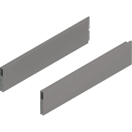 MERIVOBOX BOXCAP, NL=450mm, dreapta+stanga, inaltime E, gri indiu mat