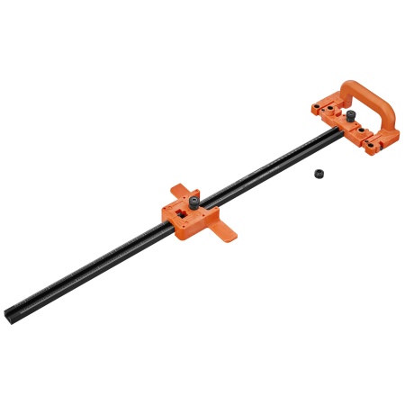 Sablon de gaurit suport profil portant SERVO-DRIVE sus/jos portocaliu/negru ZML.1150.03