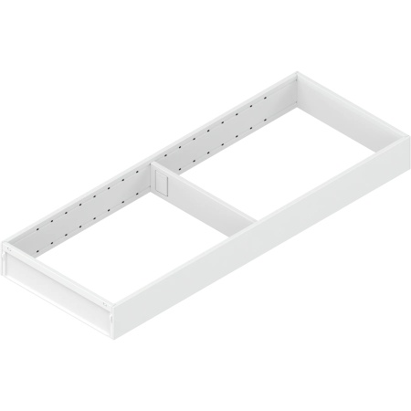 AMBIA-LINE Rama, pt LEGRABOX/MERIVOBOX Sertar, Otel, NL=550 mm, Latime=200 mm, alb-matase mat