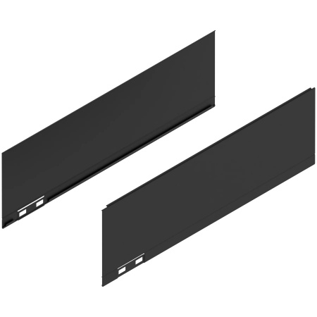 Element decorativ dr+stg LEGRABOX K (128.5 mm) L=400mm negru-carbon mat