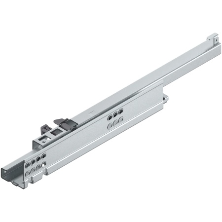 Glisiera TANDEM 17-19mm, extensie partiala, 30kg, cu TIP-ON, NL=360mm, dreapta, cu stift fixare, zincat