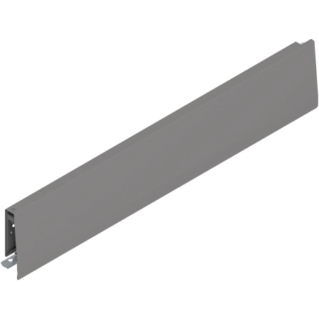 Laterala sertar MERIVOBOX M 500mm, dreapta gri indiu mat, (91mm)
