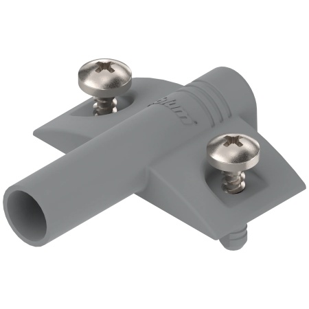 Placuta adaptor BLUMOTION, in cruce, 37/32 mm, plastic gri platină R7036