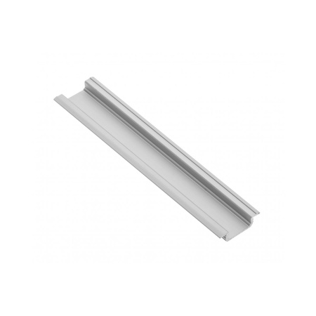 Profil din aluminiu pentru LED GLAX, 15x5mm, aplicat, argintiu, 2m