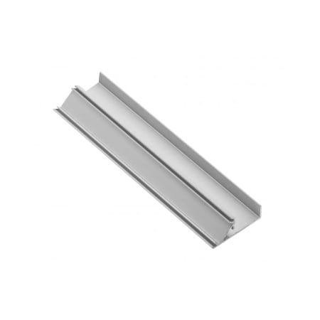 Profil din aluminiu pentru LED GLAX, argintiu, 19 mm, 3 m