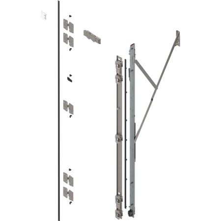 REVEGO duo - Suport balama set, cu TIP-ON, pentru Inaltime pocket 1957–2106 mm, dreapta