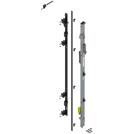 REVEGO uno - Suport balama set, pentru inaltime pocket 1357-1506mm, Dreapta