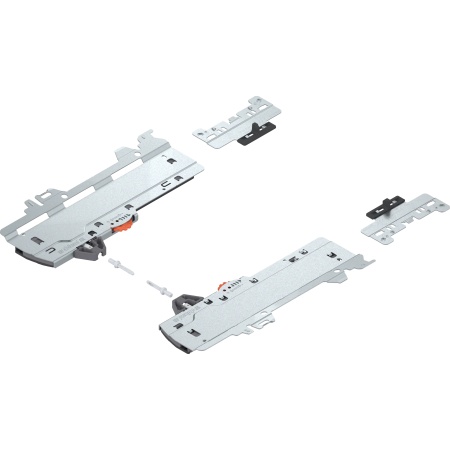 Set TIP-ON Blumotion pt MERIVOBOX tip L5, NL=450-650mm, 35-70kg, negru