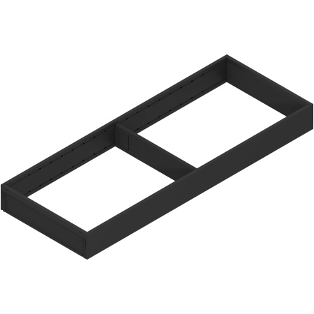 AMBIA-LINE Rama pt sertar LEGRABOX/MERIVOBOX, otel, lungime 550 mm, latime 200 mm, negru-carbon mat