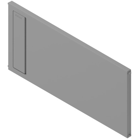 AMBIA-LINE Separator transversal pt MERIVOBOX Extragere cu front inalt (ZC7F400RSP), Plastic, gri indiu mat