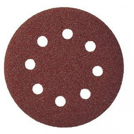 Disc cu scai D=125 mm, Granulatie 220, cu gauri PS 22 K