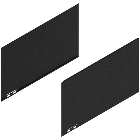 Element decorativ dr+stg LEGRABOX F (241 mm) L=400mm negru carbon cu aspect carbon