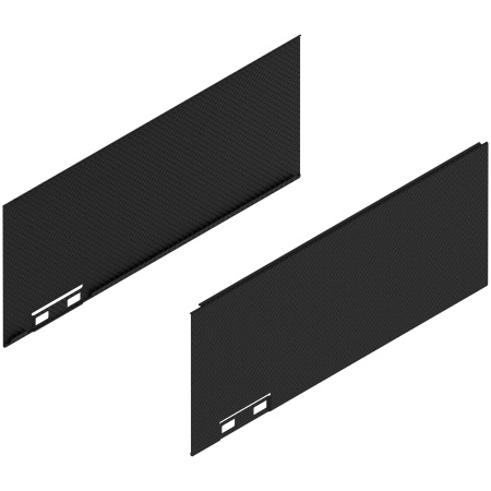 Element decorativ dr+stg LEGRABOX K (128.5 mm) L=300mm negru carbon cu aspect carbon