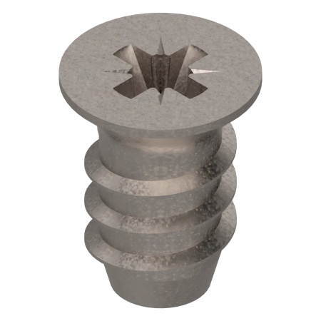 Eurosurub cap inecat D6x10mm Nichelat