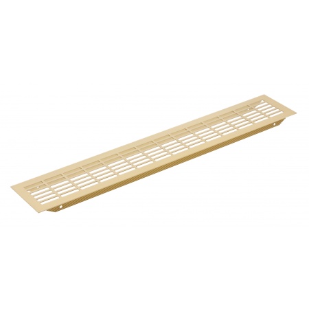Grila aerisire aluminiu 480x 80mm - auriu