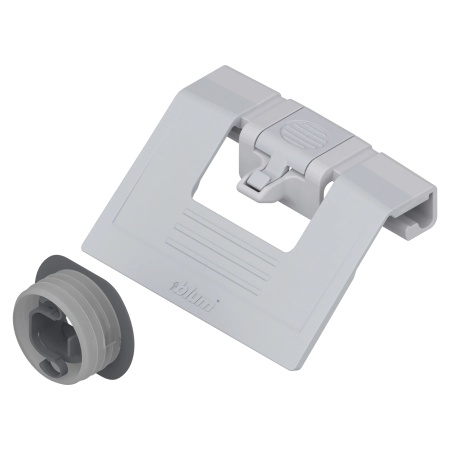 Maner sertar interior gri TANDEMBOX intivo/antaro cu zavor, ZIF.80M7 GRI/MIT V1WG/G
