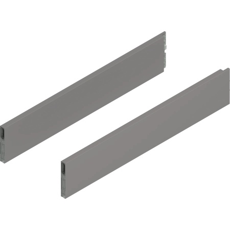 MERIVOBOX BOXCAP, NL=550mm, dreapta+stanga, inaltime E, gri indiu mat