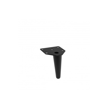 Picior ANCHOR 100mm, otel, negru mat