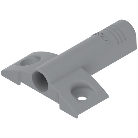 Placuta adaptor BLUMOTION, in cruce, 9,5/32 mm, plastic, culoare gri platină