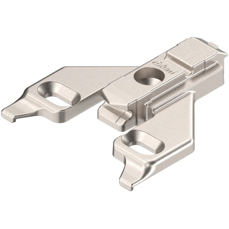 Placuta balama CLIP, in cruce in partea din fata, 0mm, zinc 175L6600.22MPL