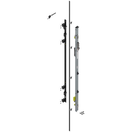 REVEGO uno - Suport balama set, pentru inaltime pocket 1507-1656 mm, Dreapta