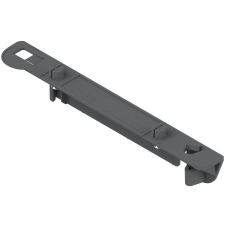 Suport profil portant SERVO-DRIVE, montaj vertical superior, gri inchis R7037