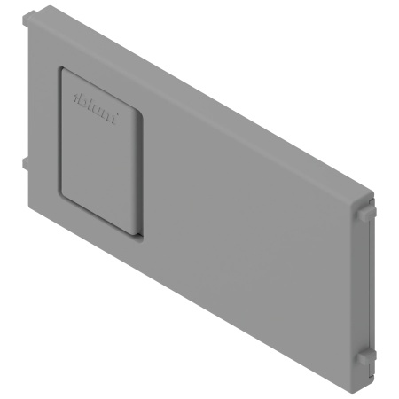 AMBIA-LINE Separator transversal pt MERIVOBOX Extragere cu front inalt (ZC7SXXXRS1), Plastic, gri indiu mat
