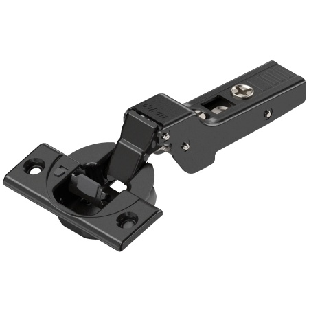 Balama CLIP-top 107°, BLUMOTION, standard, usa semiaplicata, oala suruburi, amortizare, negru onix 75B1650
