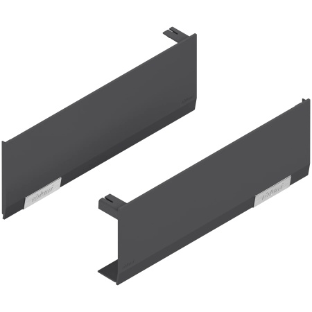 Capac AVENTOS HF/HS/HL top, dreapta+stanga, gri inchis /inox 22.8000