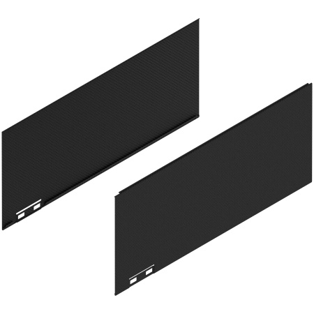 Element decorativ dr+stg LEGRABOX C (177 mm) L=400mm negru carbon cu aspect carbon