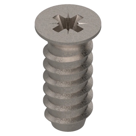 Eurosurub cap inecat D6x14,5mm Nichelat