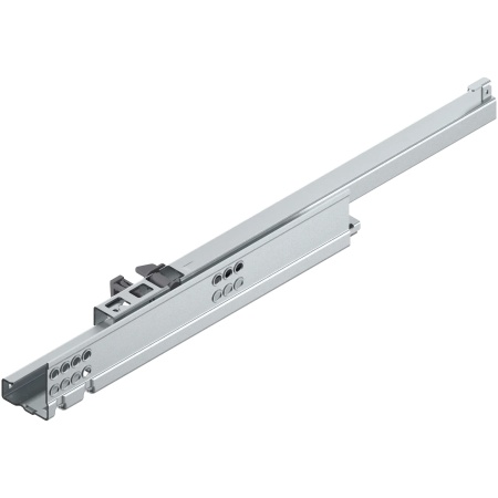 Glisiera TANDEM 17-19mm, extensie partiala, 30kg, cu TIP-ON, NL=410mm, dreapta, cu stift fixare, zincat